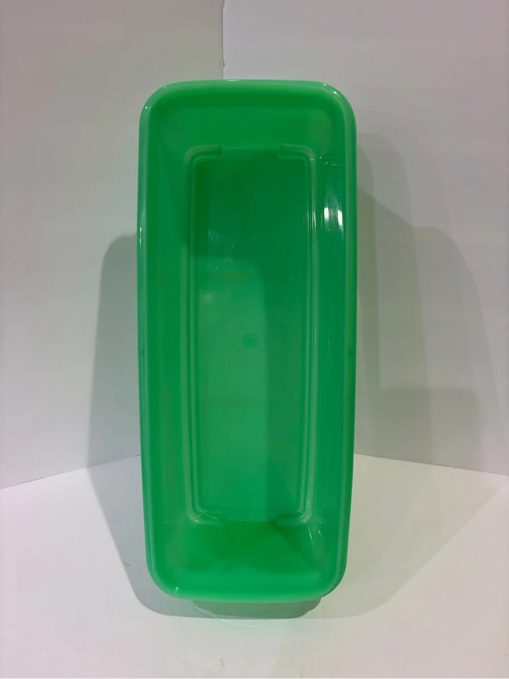 Vintage Tupperware Jadeite Celery and Vegetable Keeper Set